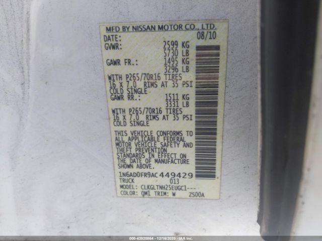 Nissan Frontier Se Image 6