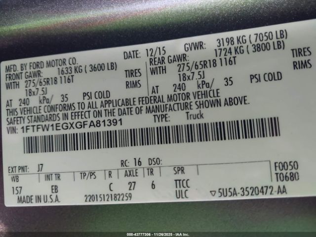 Ford F-150 Lariat Image 7