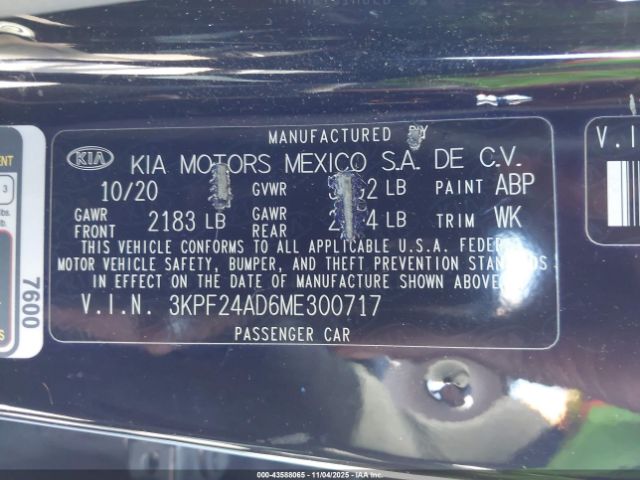 Kia Forte Fe Image 11