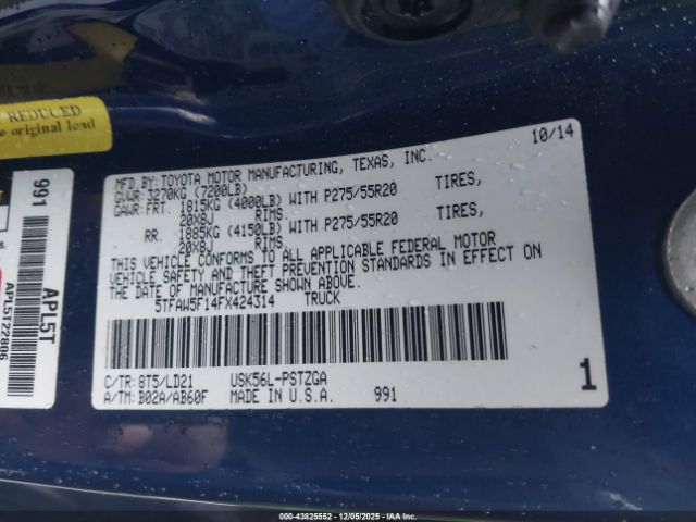 Toyota Tundra 1794 5.7l V8 Image 10