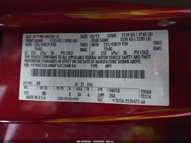 Ford Escape Titanium Image 9