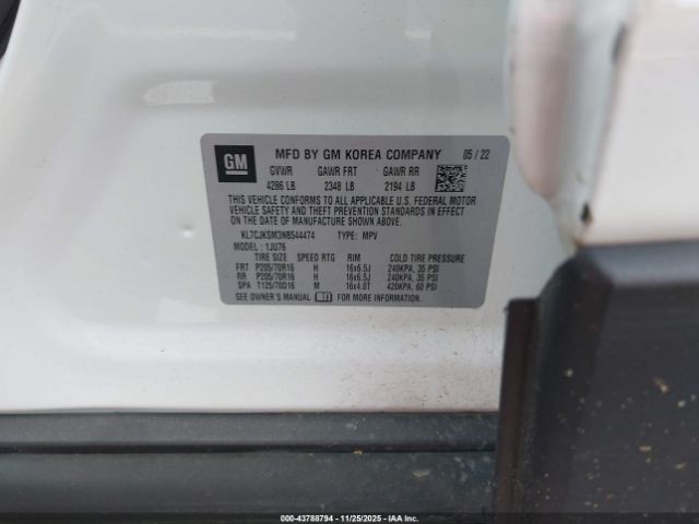 Chevrolet Trax Fwd Ls Image 16