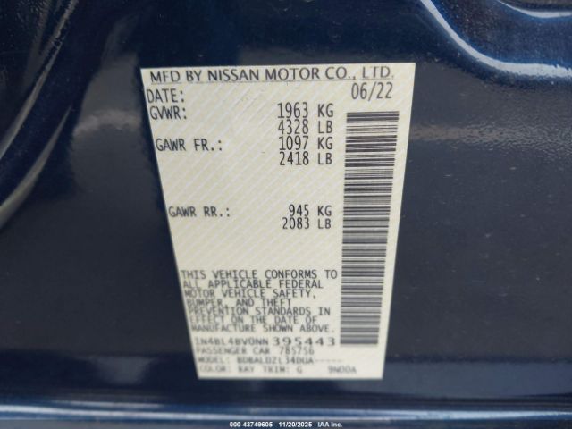 Nissan Altima S Fwd Image 7