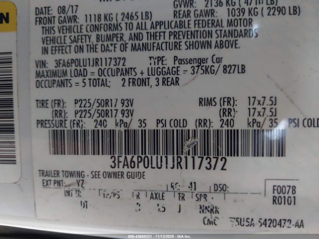 Ford Fusion Se Image 7