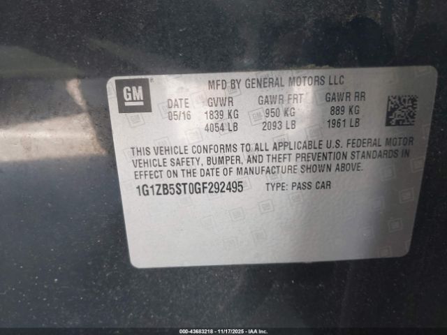 Chevrolet Malibu Ls Image 9