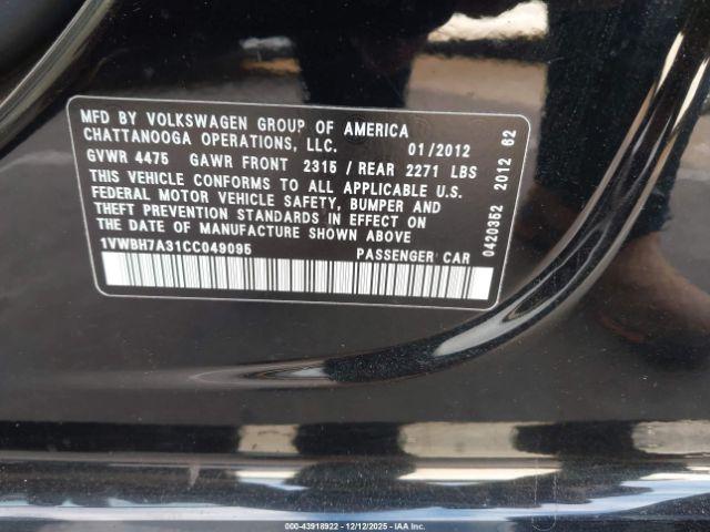 Volkswagen Passat 2.5l Se Image 16