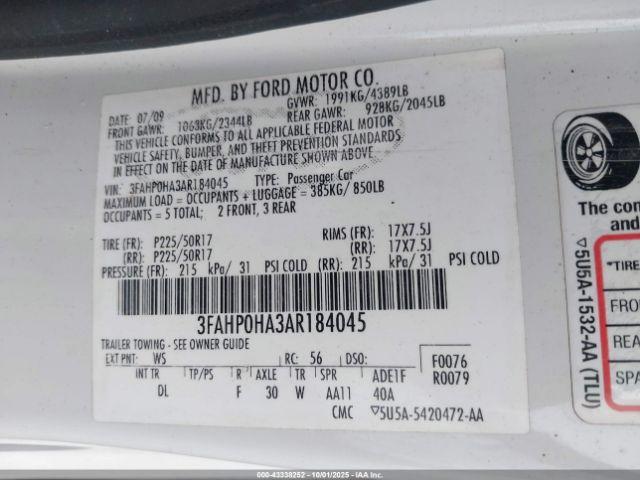 Ford Fusion Se Image 5