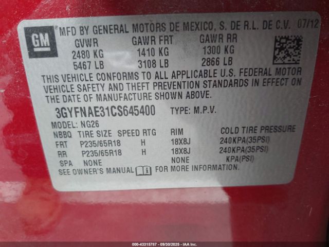 Cadillac SRX Luxury Collection Image 8