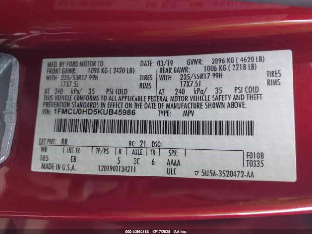 Ford Escape Sel Image 11