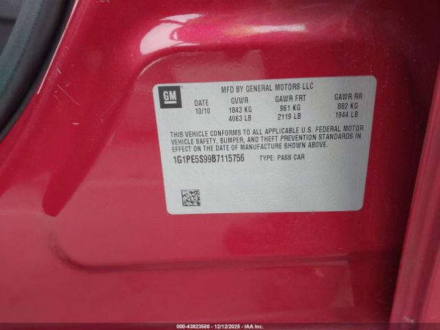 Chevrolet Cruze Lt Image 4