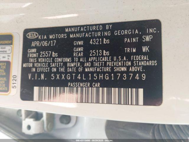 Kia Optima Lx Turbo Image 8