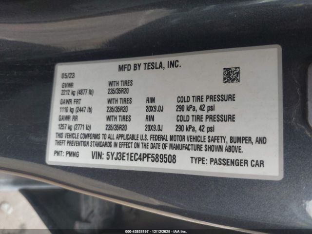 Tesla Model 3 Performance Dual Motor All-wheel Drive Image 11