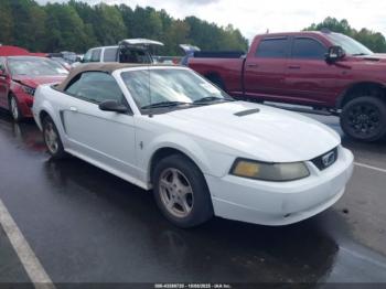  Salvage Ford Mustang