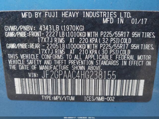 Subaru Crosstrek 2.0i Image 6