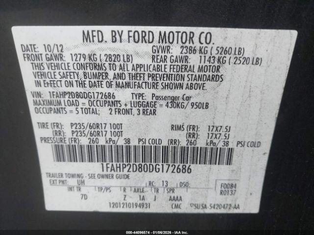 Ford Taurus Se Image 11