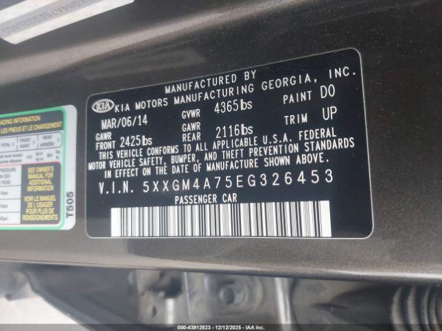 Kia Optima Lx Image 5