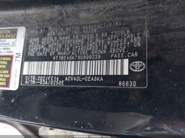 Toyota Camry Se Image 5