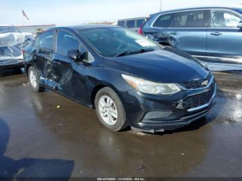  Salvage Chevrolet Cruze