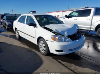  Salvage Toyota Corolla