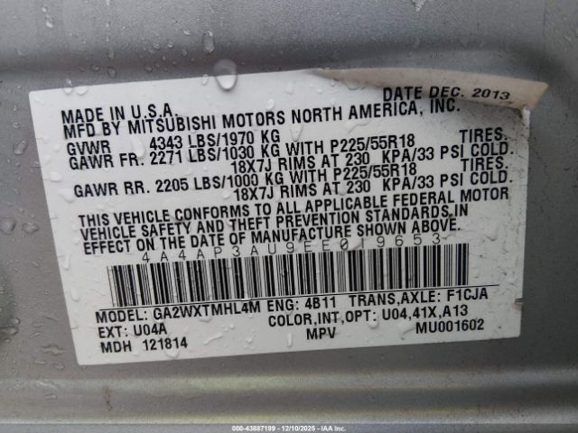 Mitsubishi Outlander Es Image 12