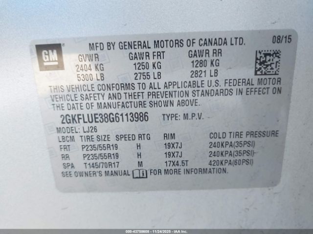 GMC Terrain Slt Image 5