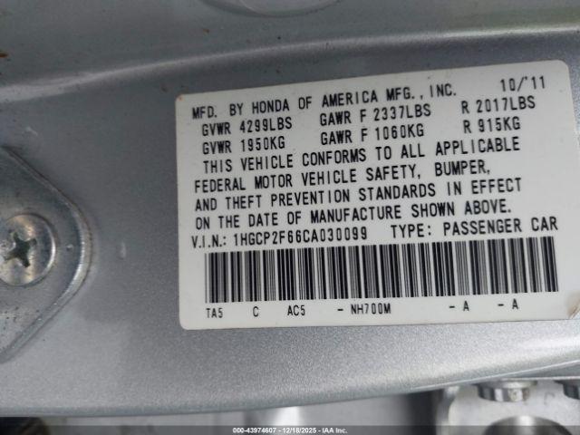 Honda Accord 2.4 Se Image 6