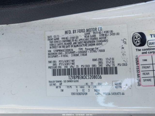 Ford Mustang V6 Image 8