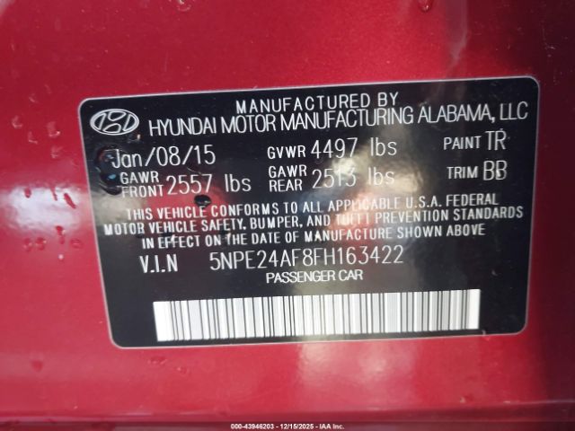 Hyundai SONATA Se Image 9