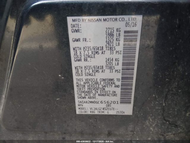 Nissan Pathfinder Sl Image 3