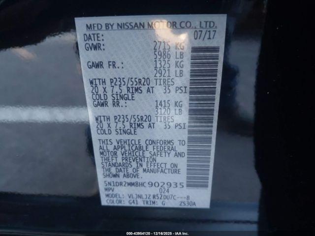 Nissan Pathfinder Platinum Image 3