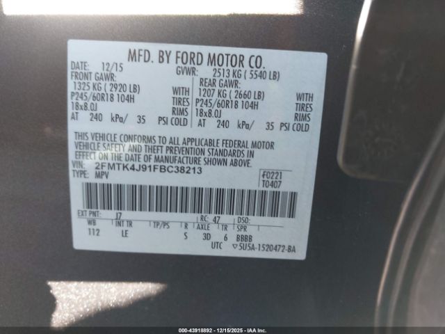 Ford Edge Sel Image 12
