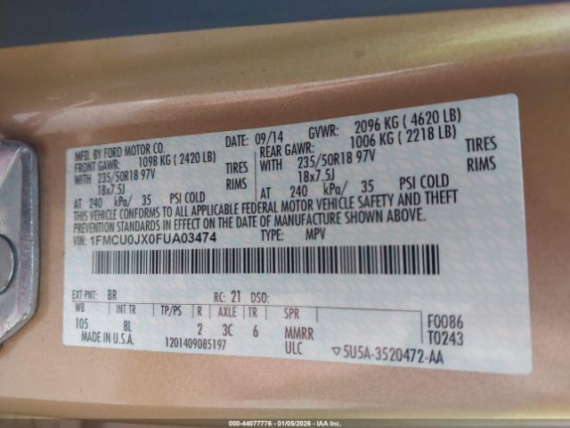 Ford Escape Titanium Image 8