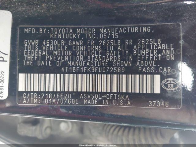 Toyota Camry Se Image 12