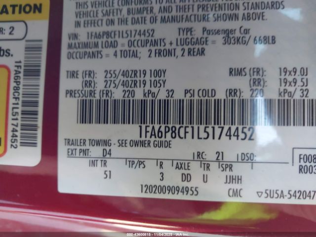 Ford Mustang Gt Premium Fastback Image 8