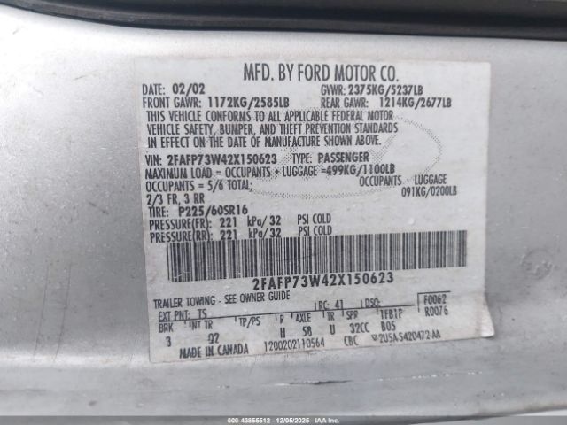 Ford Crown Victoria Standard Image 7