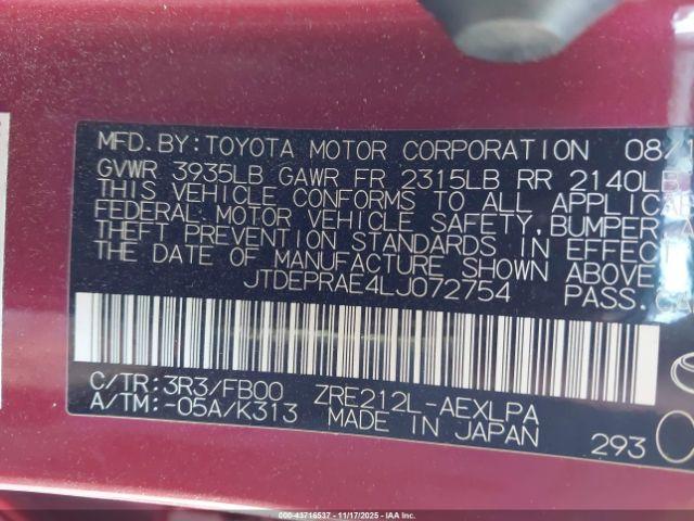 Toyota Corolla Le Image 5