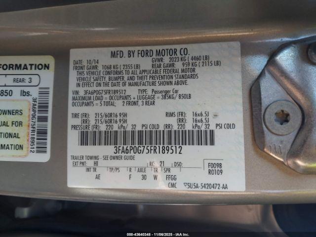 Ford Fusion S Image 6