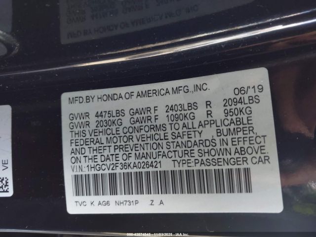 Honda Accord Sport 2.0t Image 8