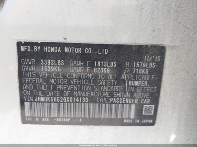 Honda Fit Lx Image 9