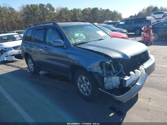  Salvage Toyota Highlander