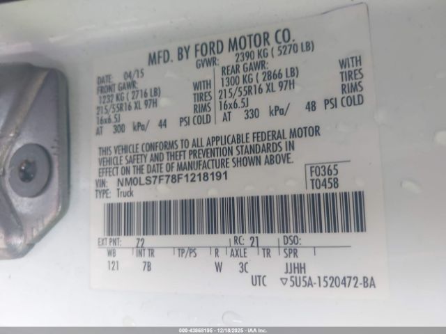 Ford Transit Xlt Image 8