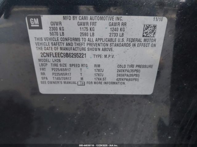 Chevrolet Equinox 1lt Image 5