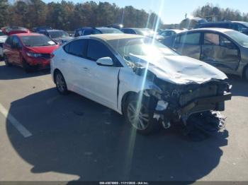  Salvage Hyundai ELANTRA