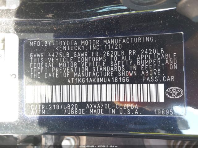 Toyota Camry Xse Image 14