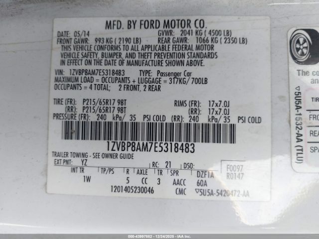 Ford Mustang V6 Image 14