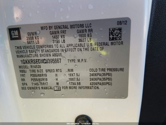 GMC Acadia Slt-2 Image 12