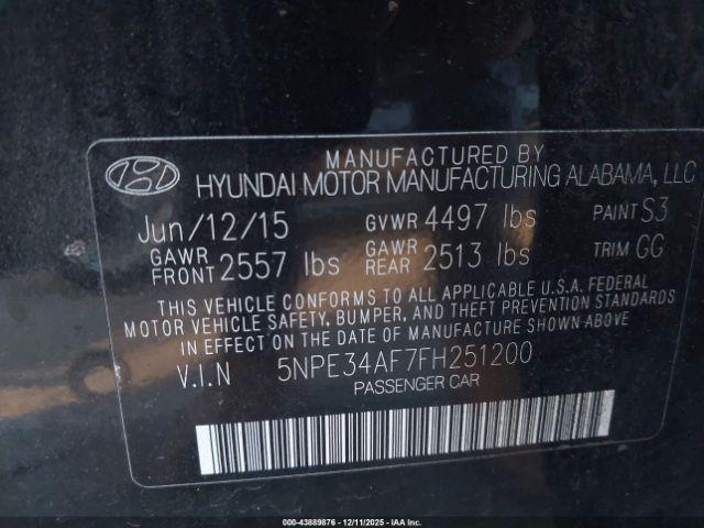 Hyundai SONATA Sport Image 13