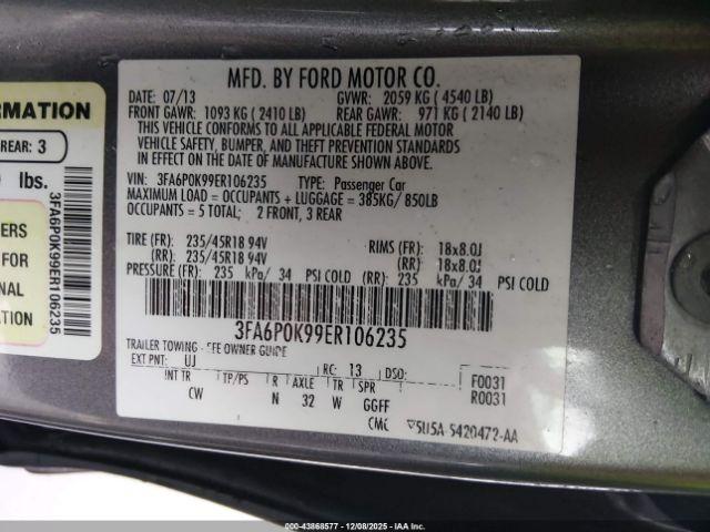 Ford Fusion Titanium Image 6