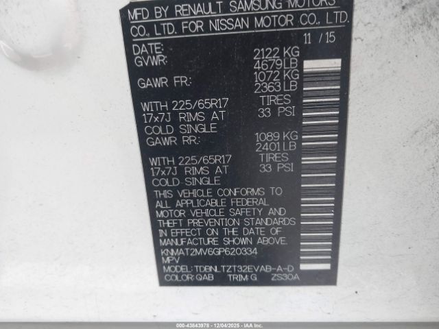 Nissan Rogue Sv Image 3