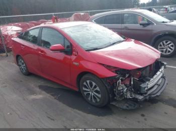  Salvage Toyota Prius Prime